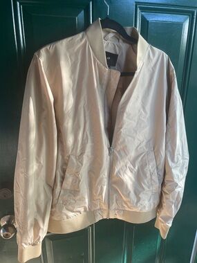 H&M Light Beige Men's Bomber Jacket